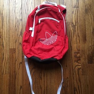 Adidas red backpack🎒make a good offer & its yours